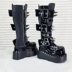 Demonia | Shoes | Bear 52 Metal Claw Spiked Platform Punk
